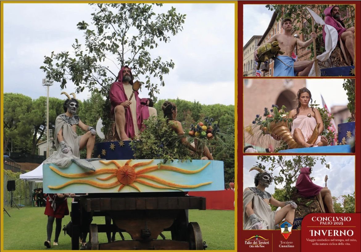 Allegorical float of the Casalino