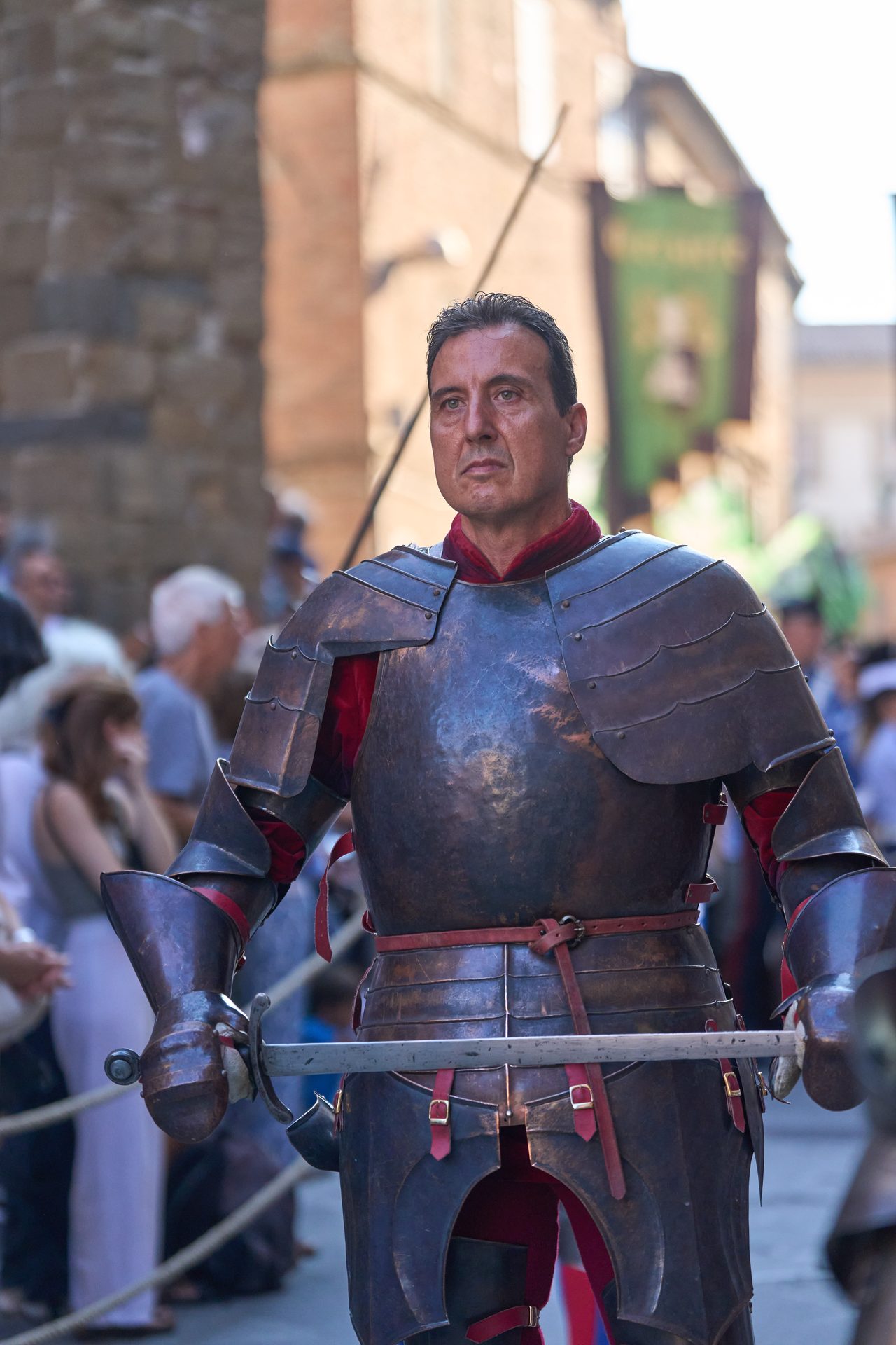 Knight in armour
