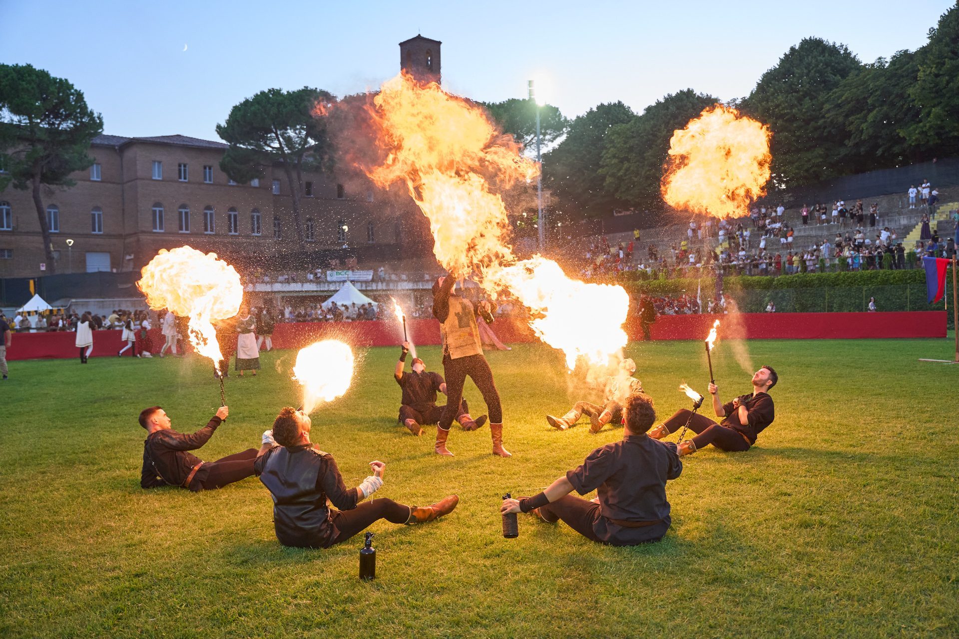 Fire performance in the arena