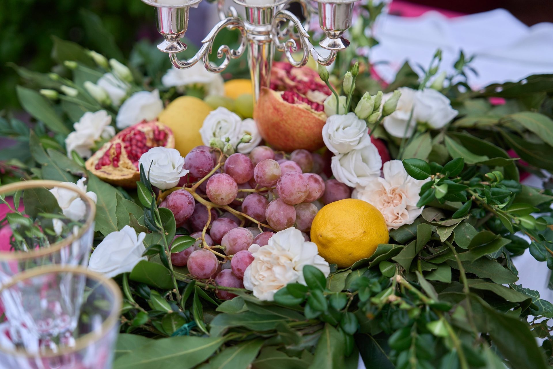 Fruit centrepiece